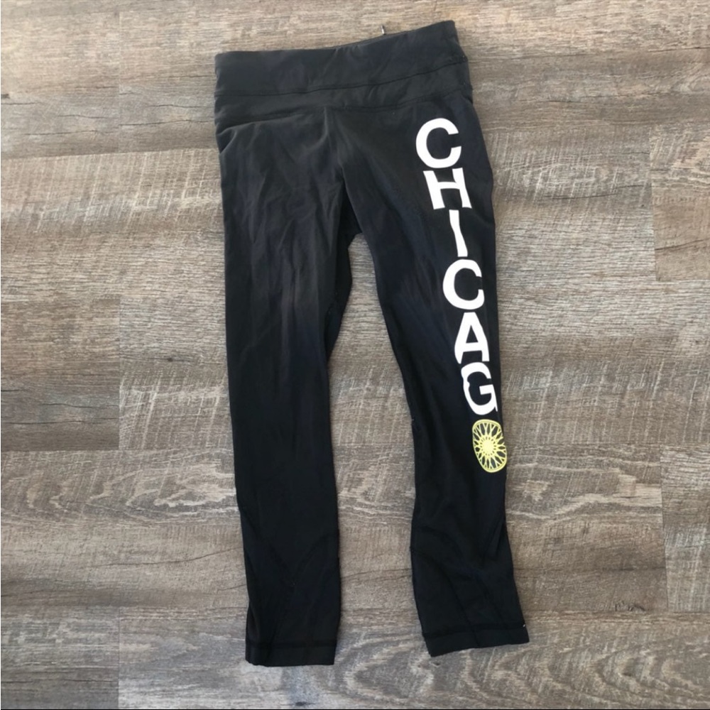 Lululemon Soulcycle Chicago Crop Legging